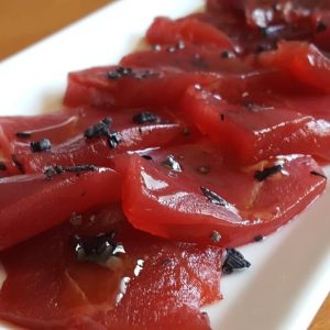 SHASHIMI DE ATÚN FRESCO